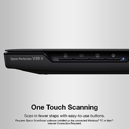 Black Flatbed Scanner 4800 dpi Optical Resolution G62549