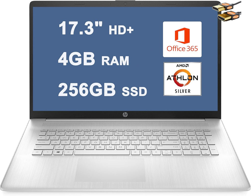 17.3" HD+ AMD Athlon Silver 3050U 4GB RAM 256GB SSD Laptop M854