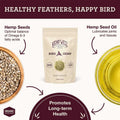 Bird Hemp Hearts Supplement Q495