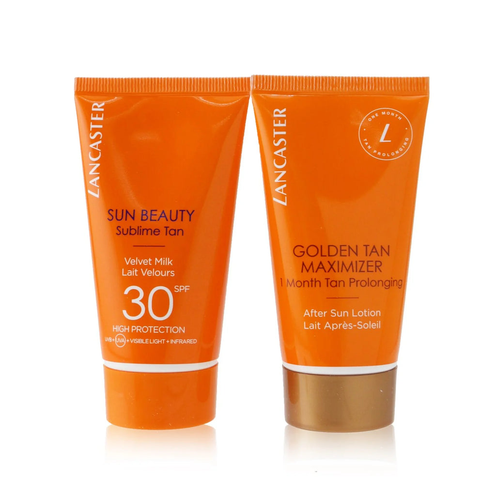 Sun Beauty Sublime Tan Velvet Milk SPF 30 and Golden Tan Maximizer After Sun Lotion 2pcs V87212