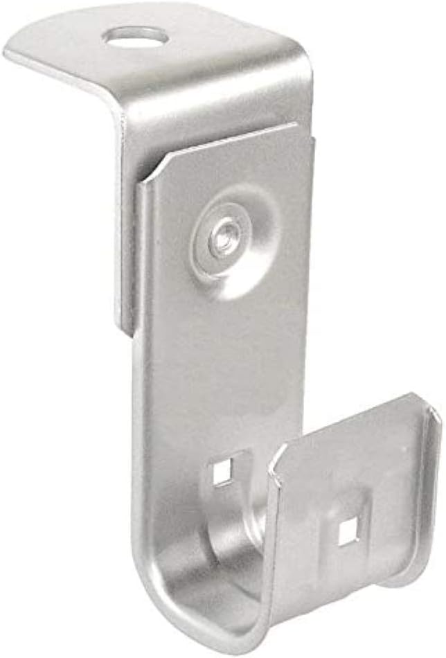 2 Inch Zinc Plated Steel Ceiling Mount J-Hook, 50 Pack U554