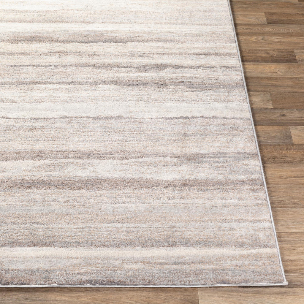 7x9 Medium Gray Area Rug U2528