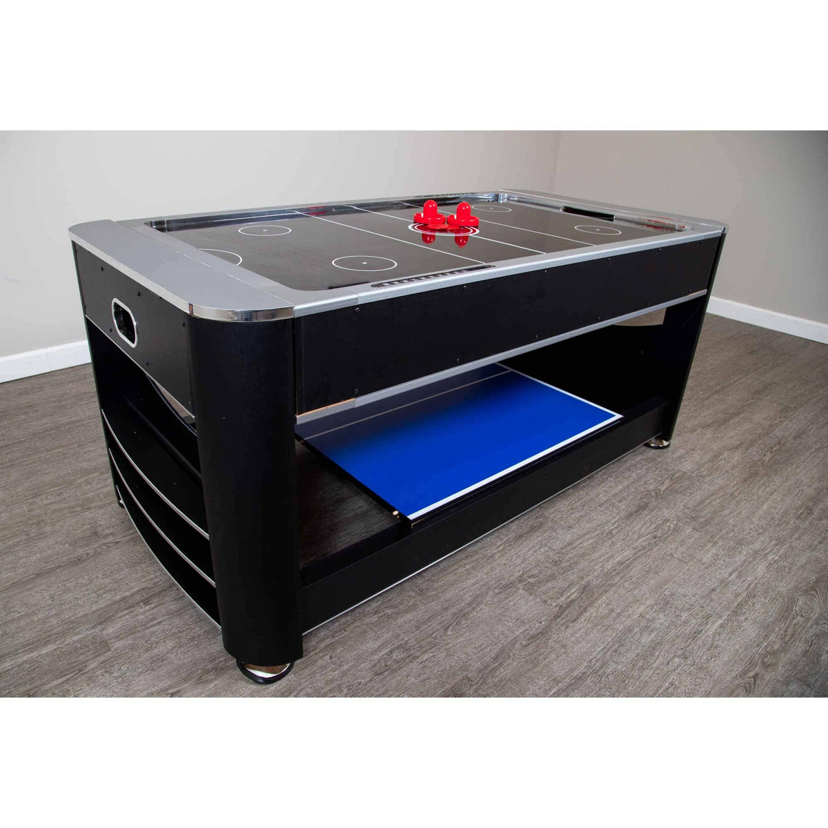 3-in-1 Multi Game Table in Black D24420