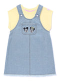 Denim Overall Dress Set A864642