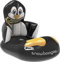 Inflatable Snow Sled 33 In. Single Rider with Soft Handles (black) S116926