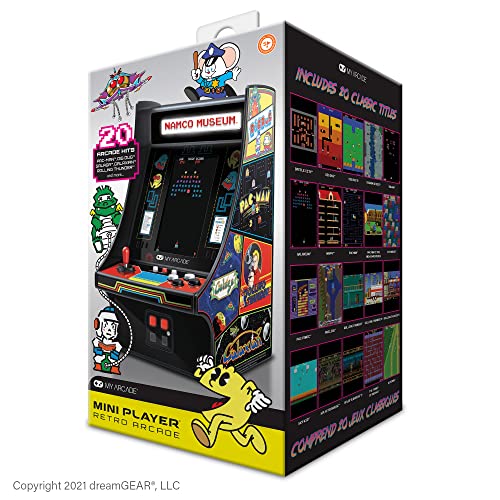 10 Inch Mini Arcade Machine Cabinet with 35 Retro Games N52300