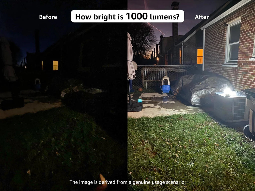 LED Camping Lantern Rechargeable 1000LM 4400mAh X11619
