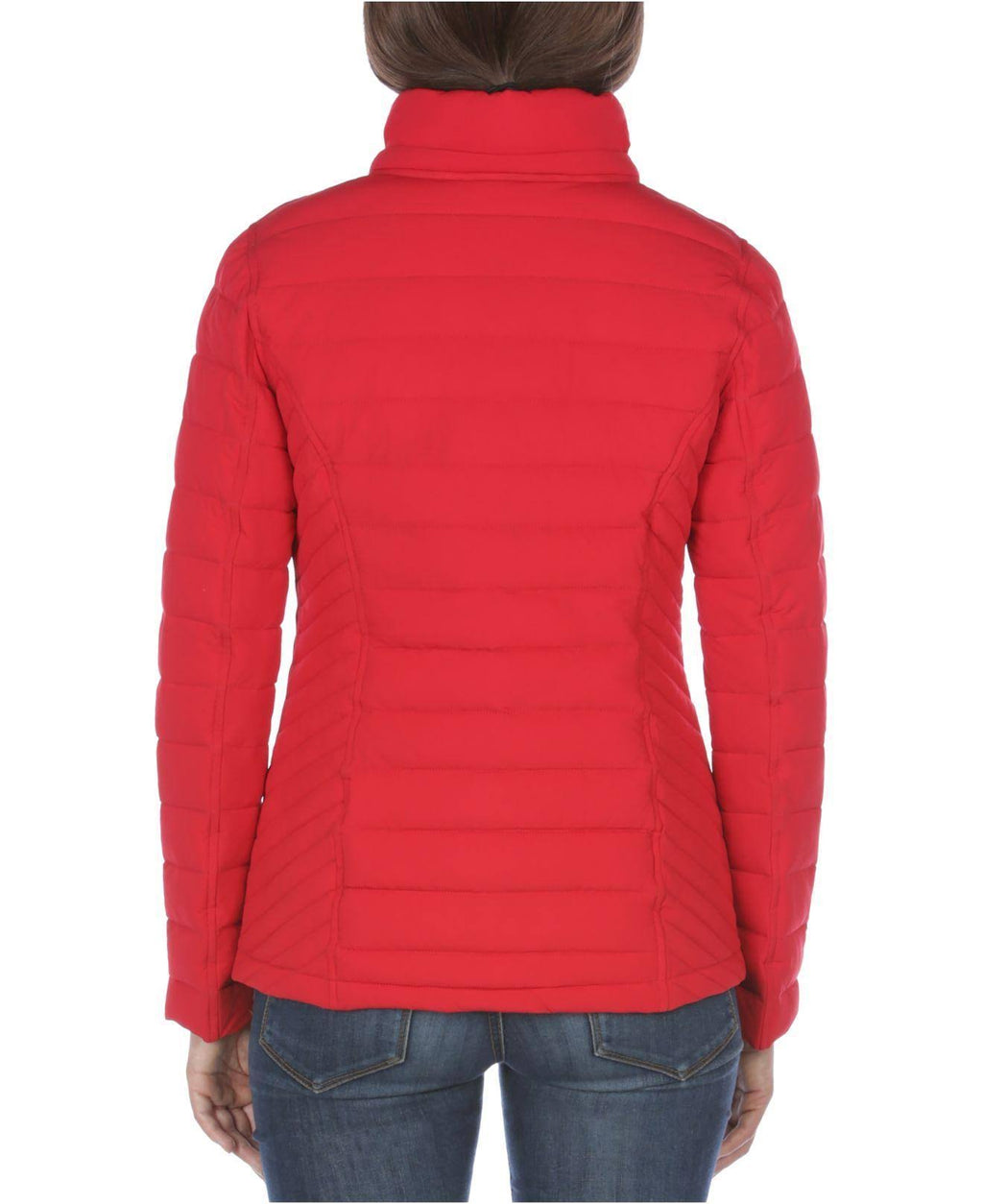 Hooded Stretch Packable Puffer Coat B499855