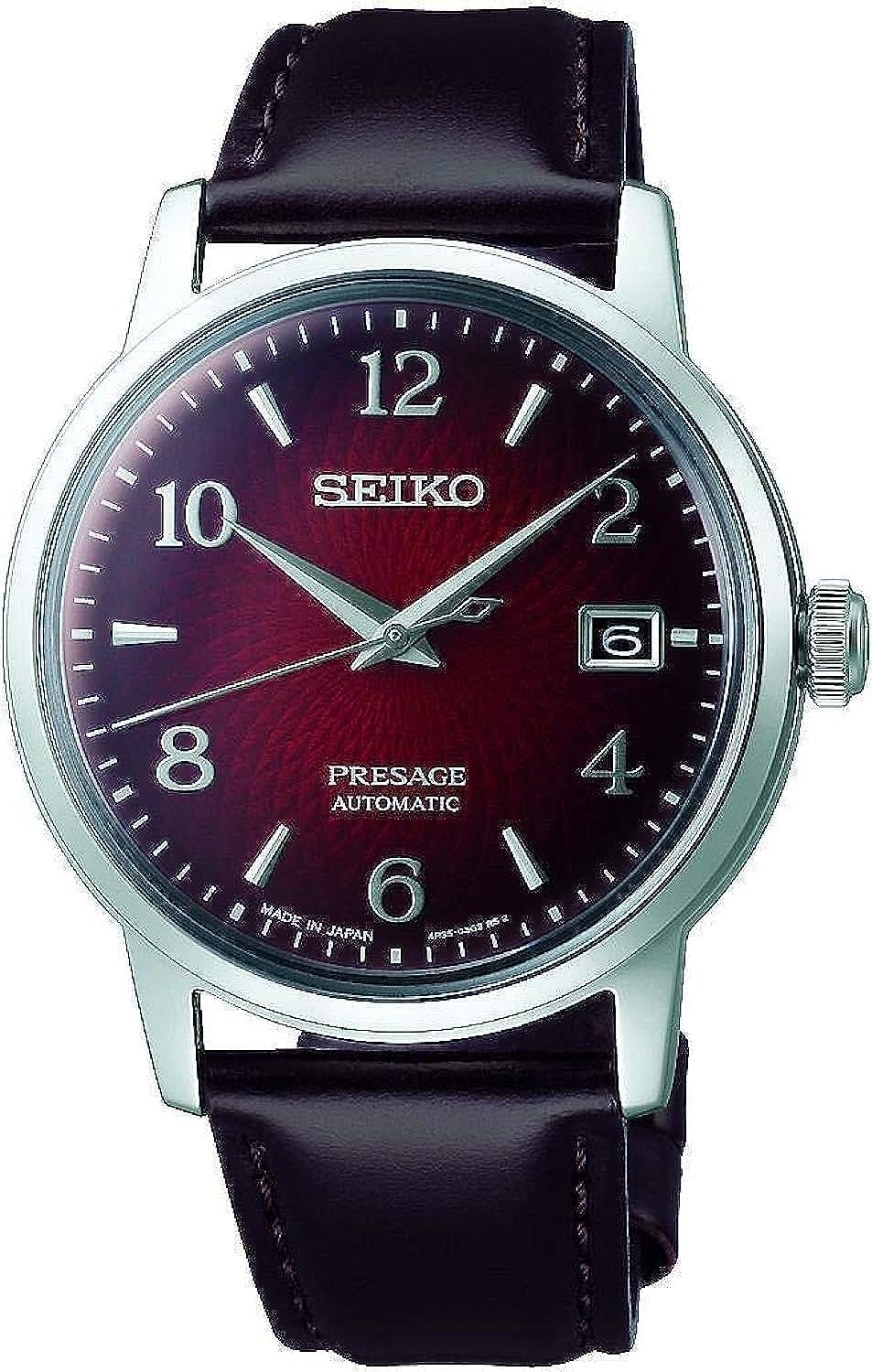 Red Dial Automatic Men's Watch I8341
