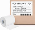 3 1/8 X 119' 50 Rolls Thermal POS Receipt Paper Roll BPA Free F86220