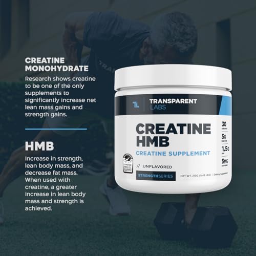 Pre-Workout Powder (30 Servings, Strawberry Lemonade) & Creatine HMB (30 Servings, Hawaiian Splash) E96446