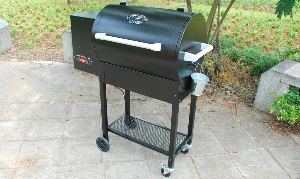 510 square inch Pellet Grill with Side Shelf C4720
