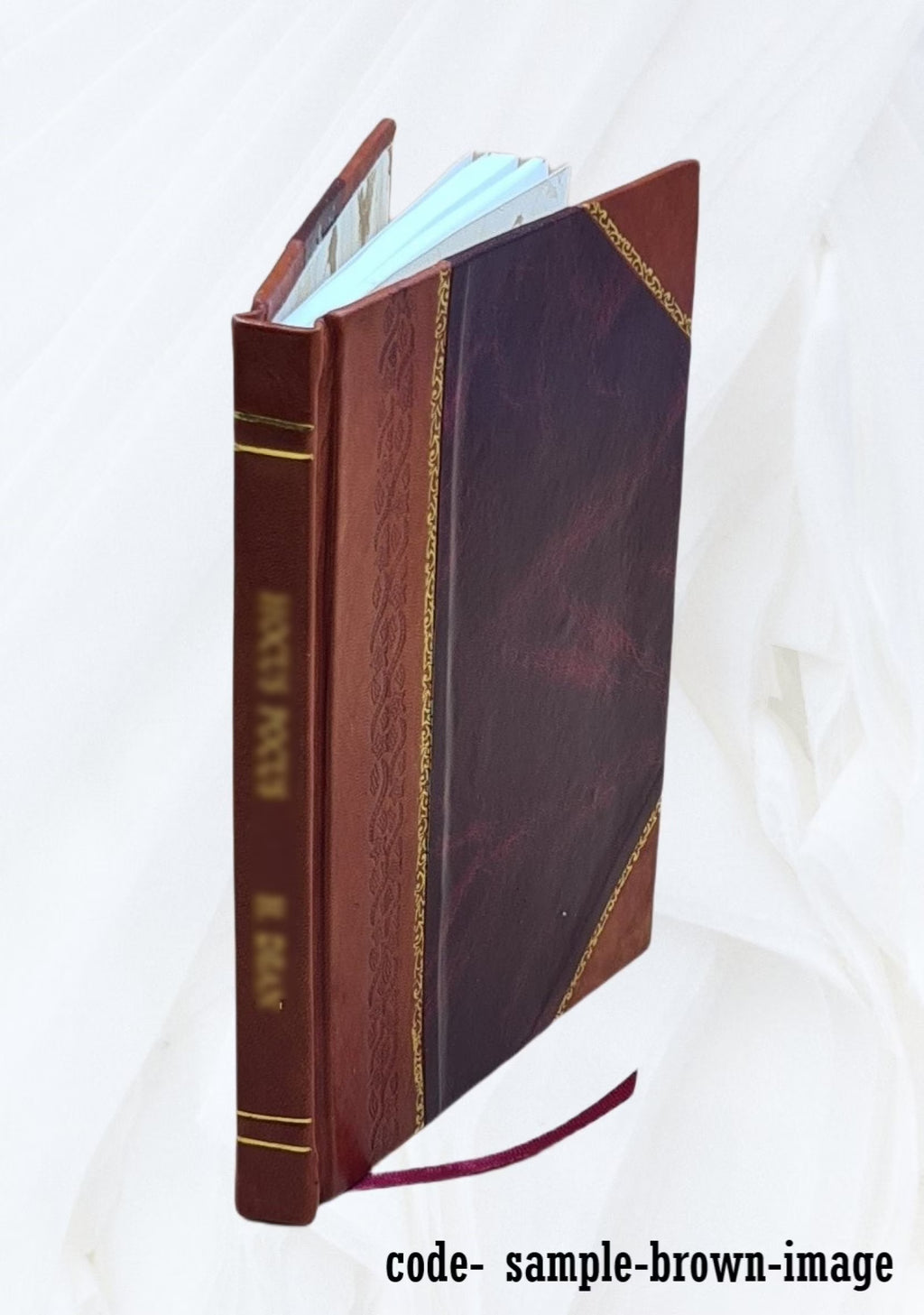 Spring Valley Water Company vs. City and county of San Francisco. Argument of J.P. Hoge 1877 [Leather Bound] W8627