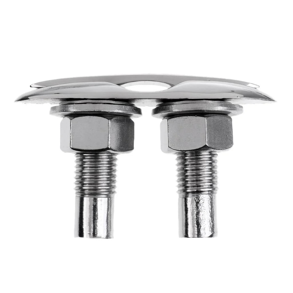 5'' Retractable Boat Marine Stainless Steel Pull up Cleat Flush Mount Lift Hardware Polished R66195