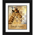 Black Ornate Wood Framed Art Print X2790
