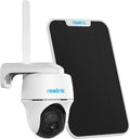 Outdoor Security Camera System Pan Tilt 3G/4G LTE Solar Battery Powered Camera with Solar Panel N754229