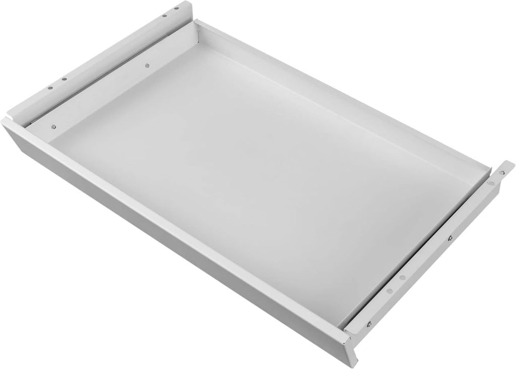 White Sliding Under-Desk Drawer Storage Organizer W6368