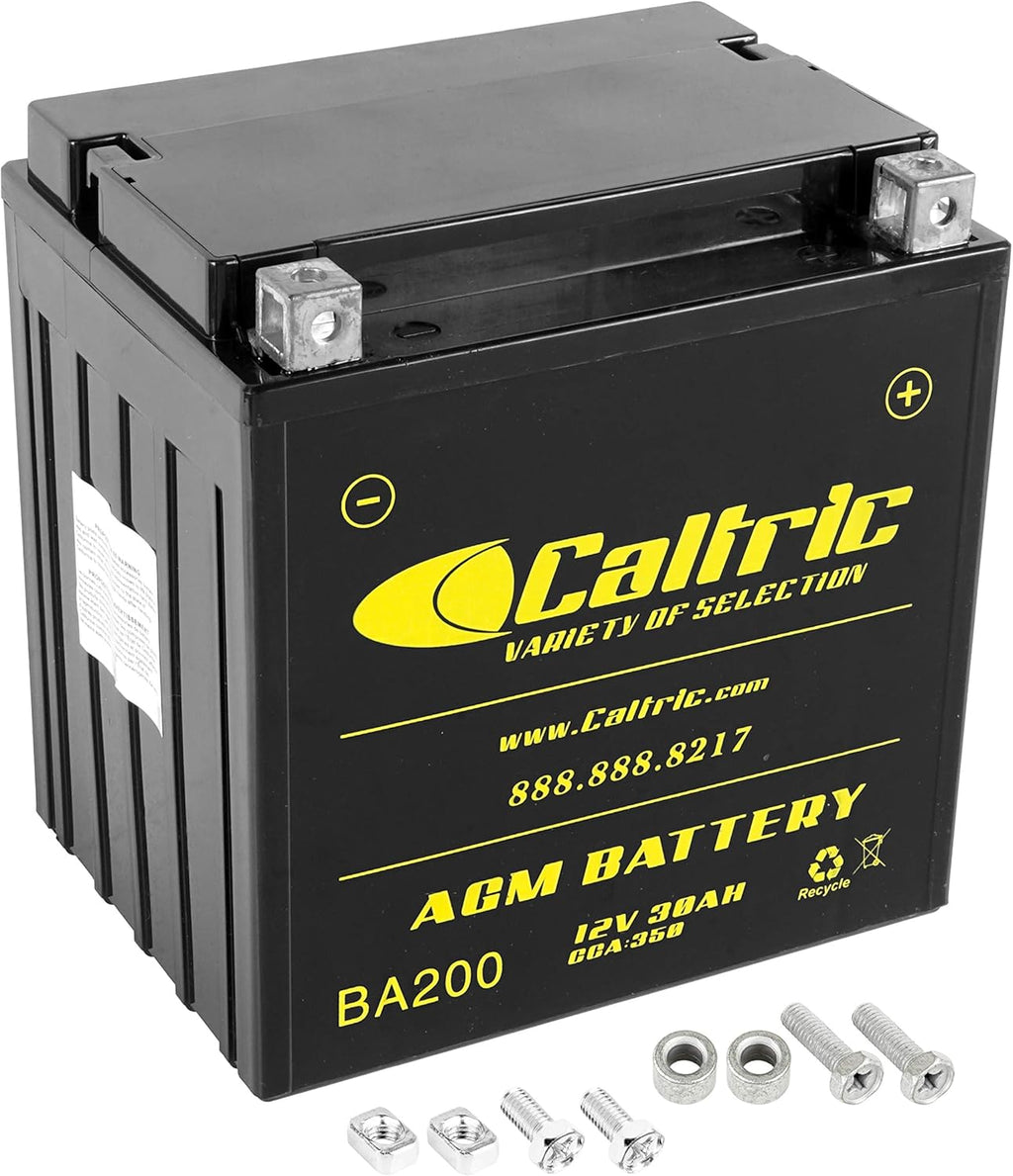 2 Pack Agm Battery for Polaris Ranger 500 6X6 2004 2005 Q154