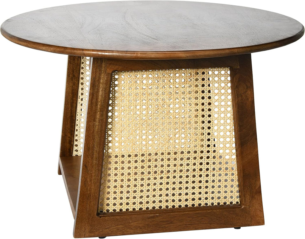 Walnut Finish Mango Wood Coffee Table K953