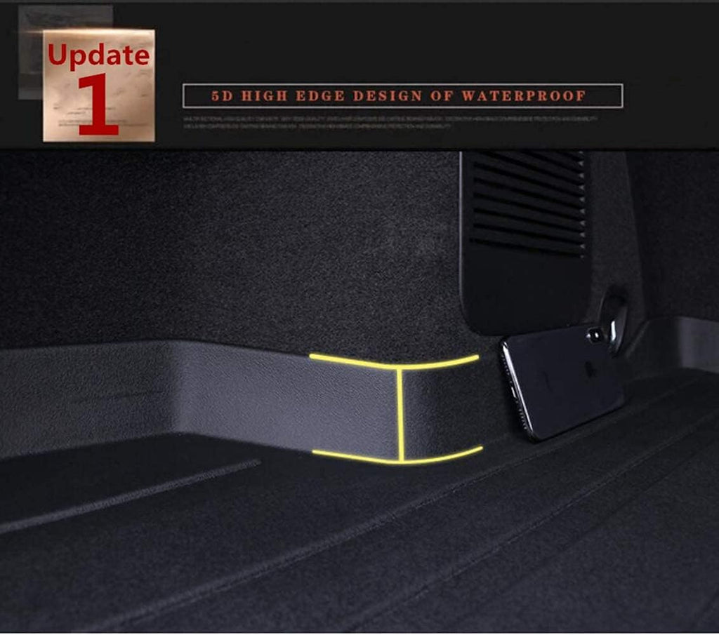 Heavy-Duty Waterproof Rear Cargo Tray Trunk Floor Mats E3427