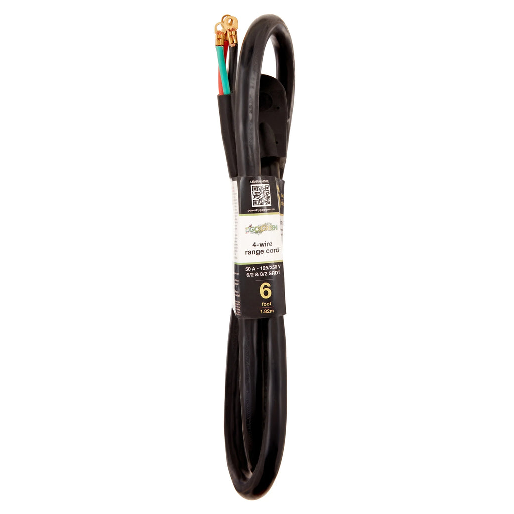 6' 4-Wire Range Cord, 50 Amp Y40639