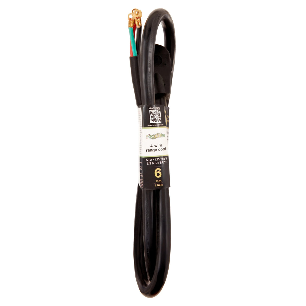 6' 4-Wire Range Cord, 50 Amp Y40639