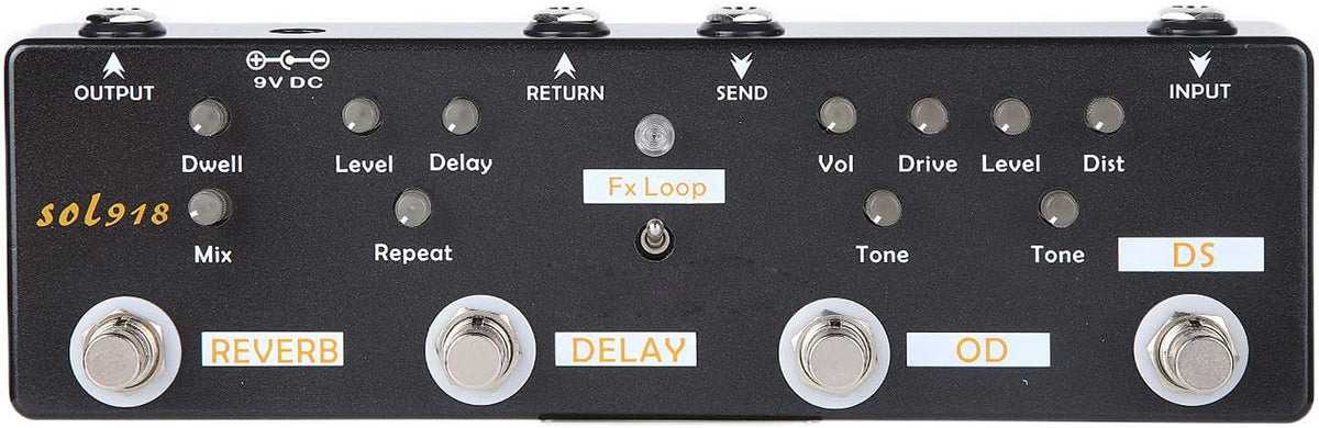 5 Mode Multi Effects Guitar Pedal T119