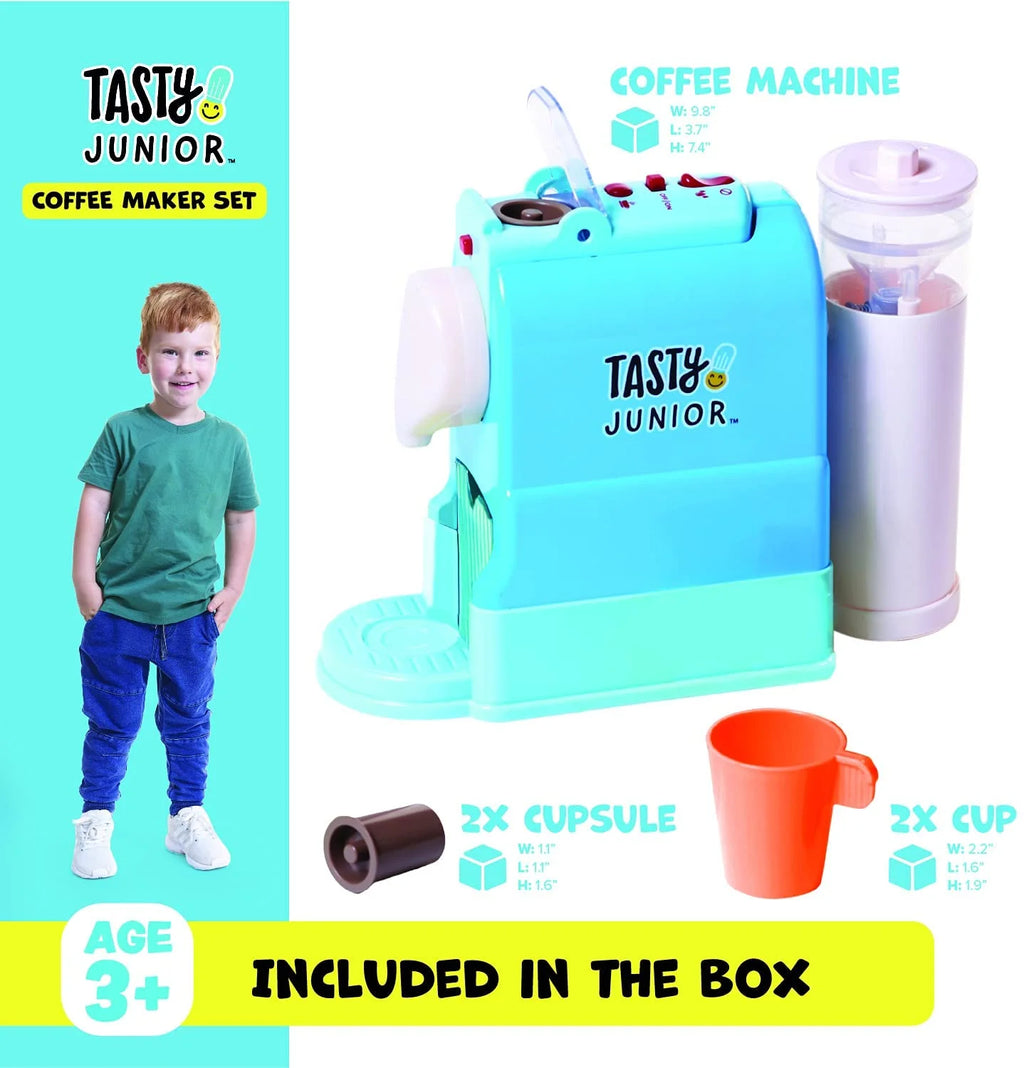 Pretend Play Toy Coffee Maker Set with Lights & Sound Y91417