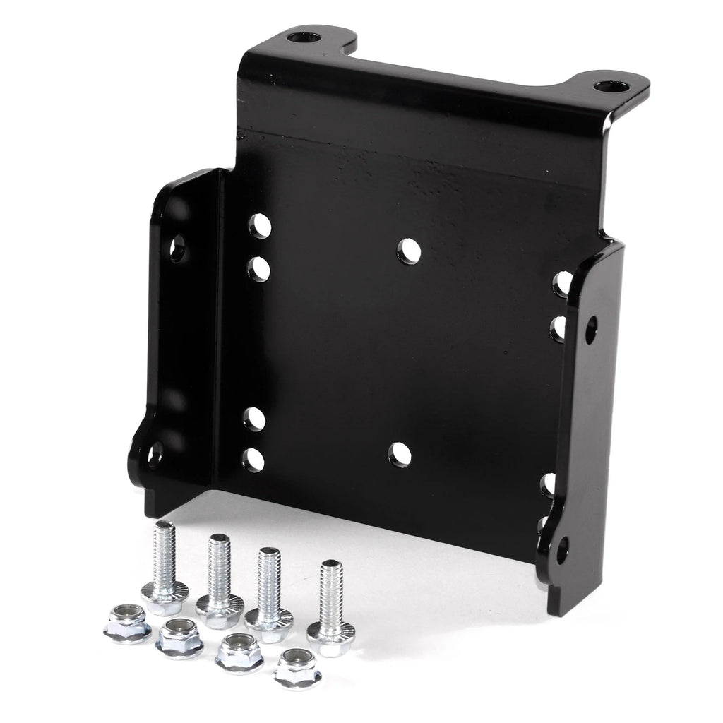 Heavy-Duty ATV Winch Mount Bracket Powder Coated Steel I987130