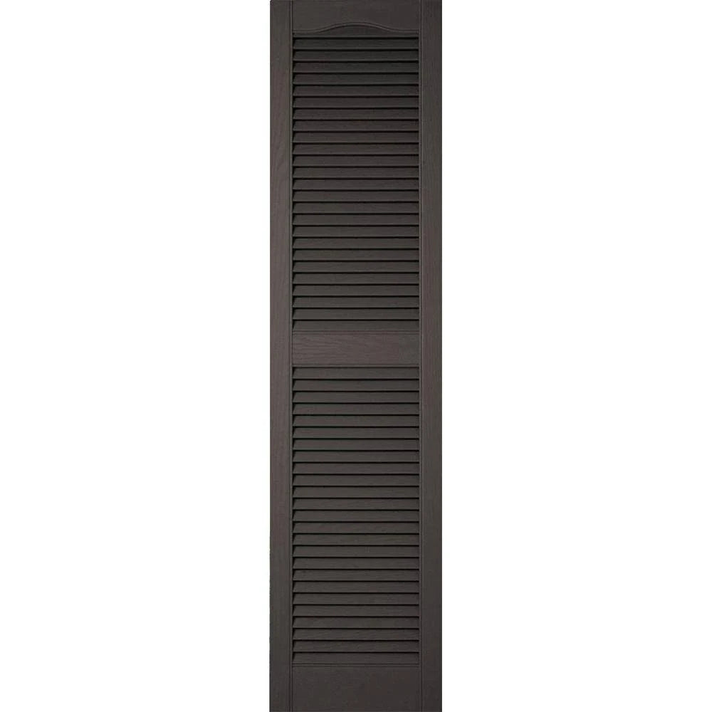 14 1/2 inch x 94 inch Vinyl Open Louver Shutters X276488