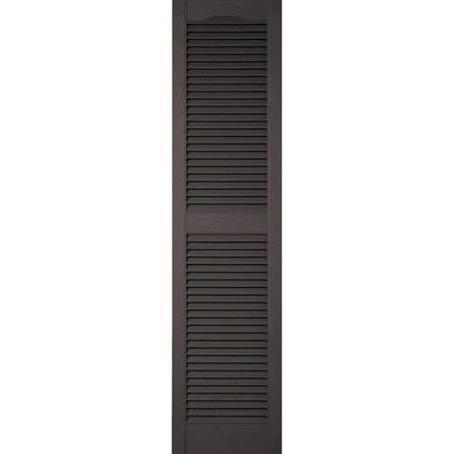 14 1/2 inch x 94 inch Vinyl Open Louver Shutters X276488
