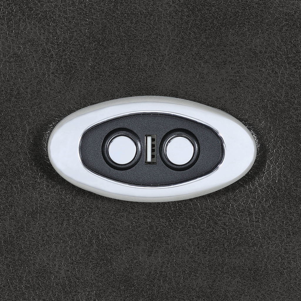 Charcoal Power Loveseat O773420