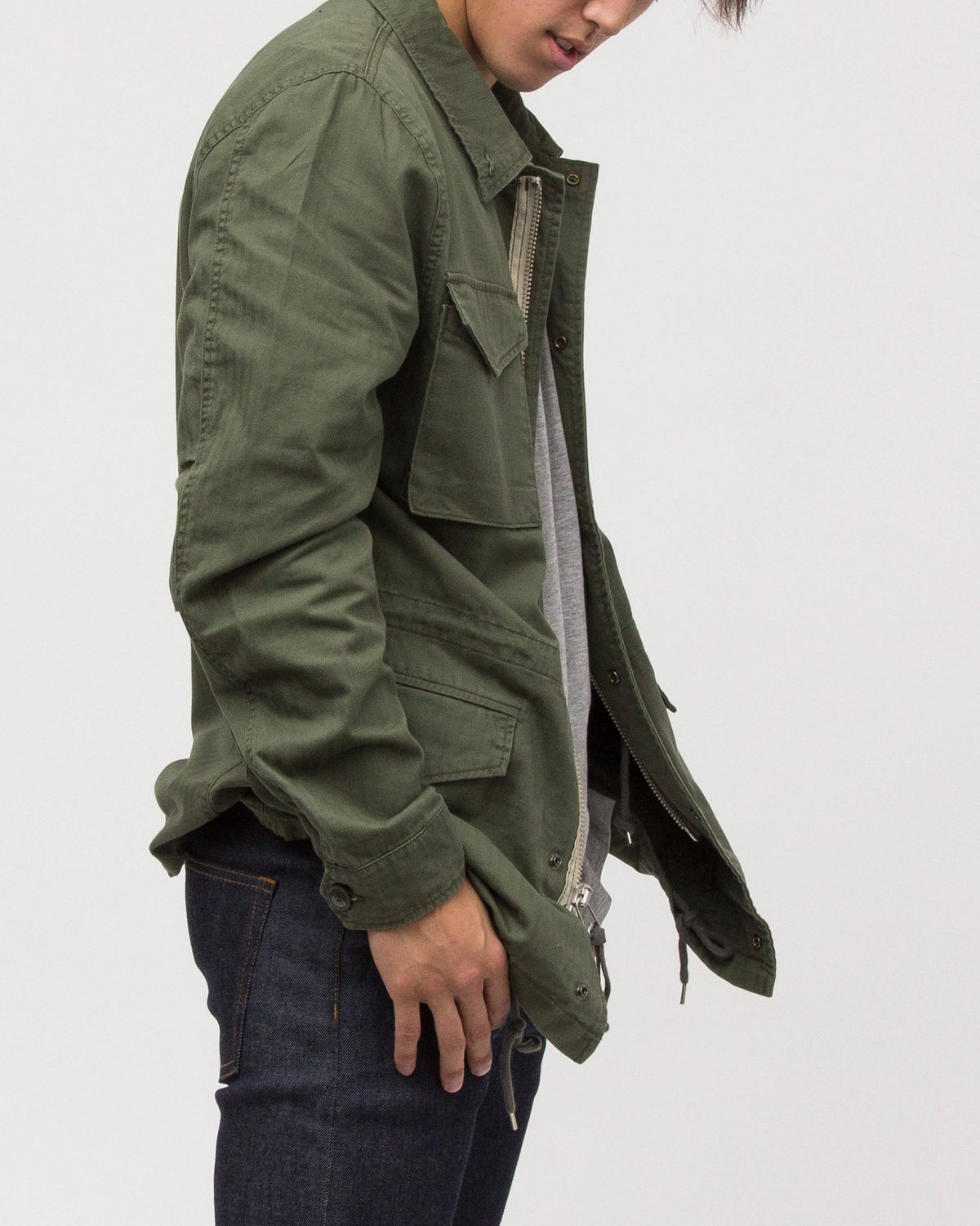 Camo Woodland Field Coat N889
