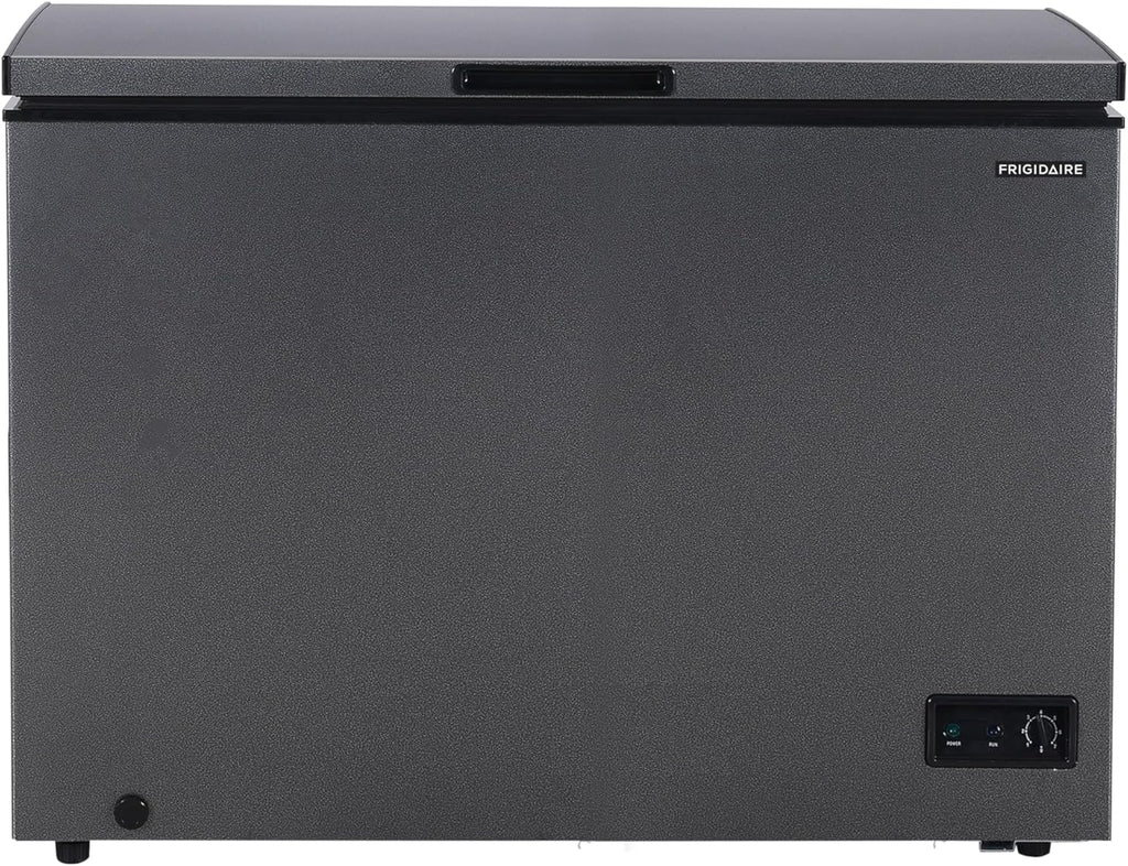 Chest Deep Freezer, 10 Cu. Ft. Capacity, Removable Vinyl Coated Wire Basket D818