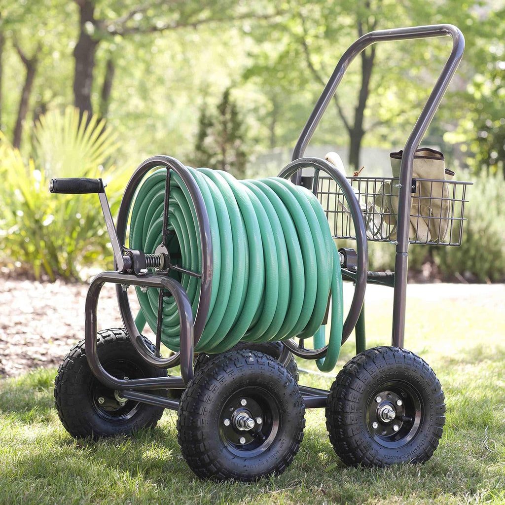 4 Wheel Garden Hose Reel Cart G172