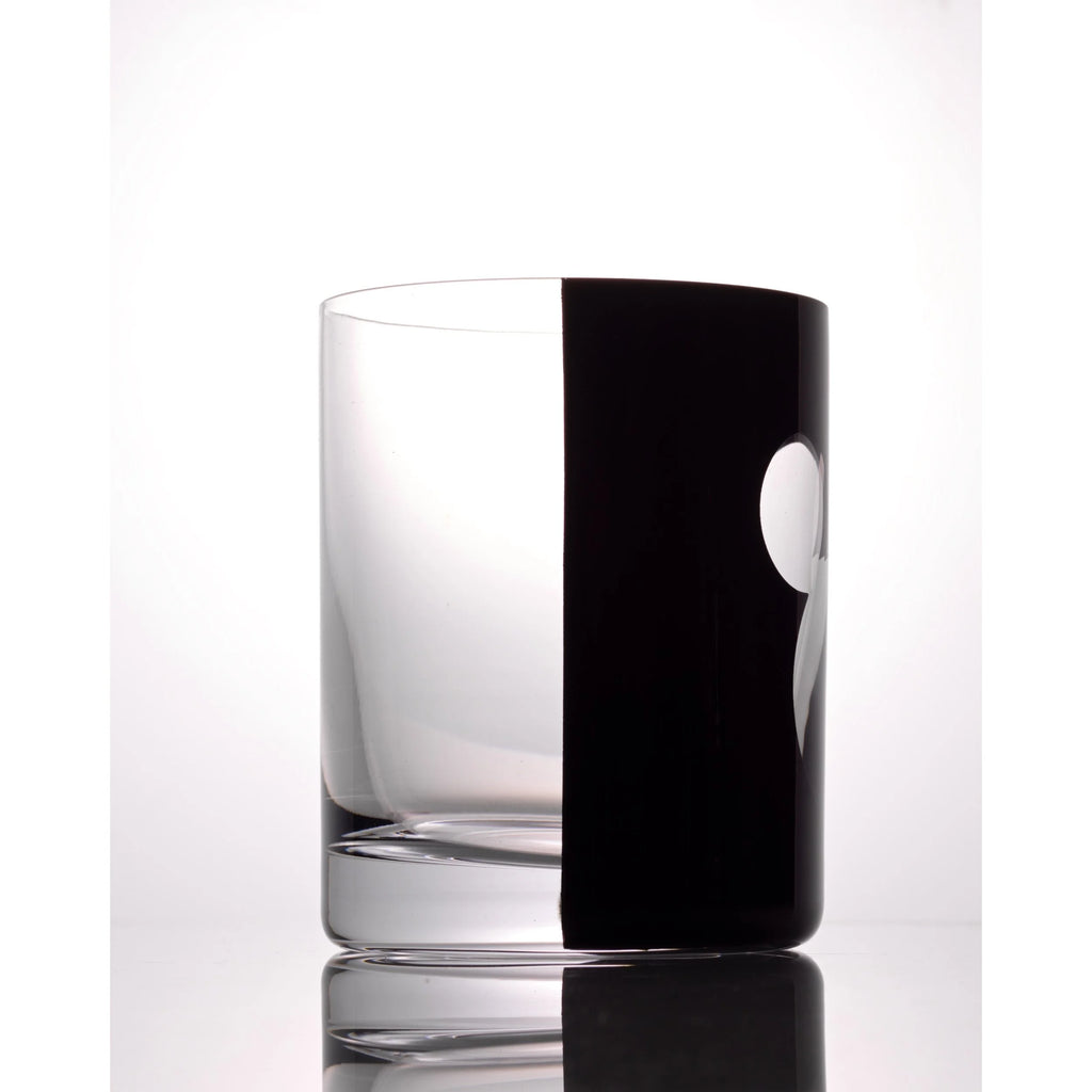 Crystal Double Old Fashion Glass 12 oz Set of 2 C98722