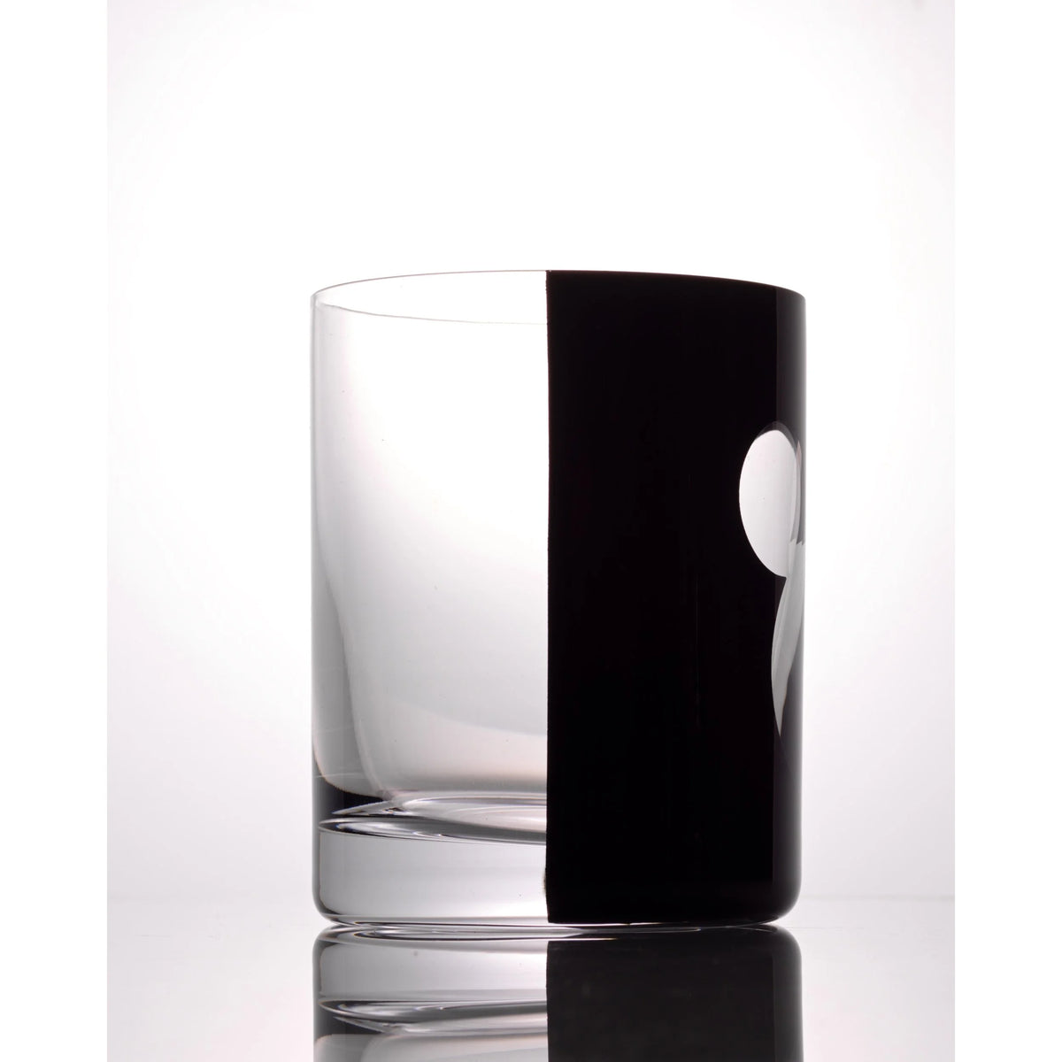 Crystal Double Old Fashion Glass 12 oz Set of 2 C98722