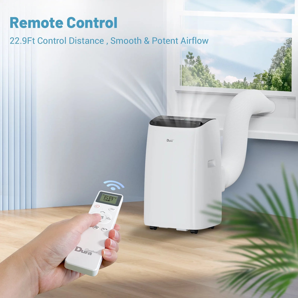 14000 BTU Portable Air Conditioner with Dehumidifier and Cooling Fan U682