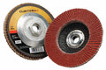 4-1/2 in x 5/8-11 40+ YF-weight Flap Disc, 10 per Case S7193