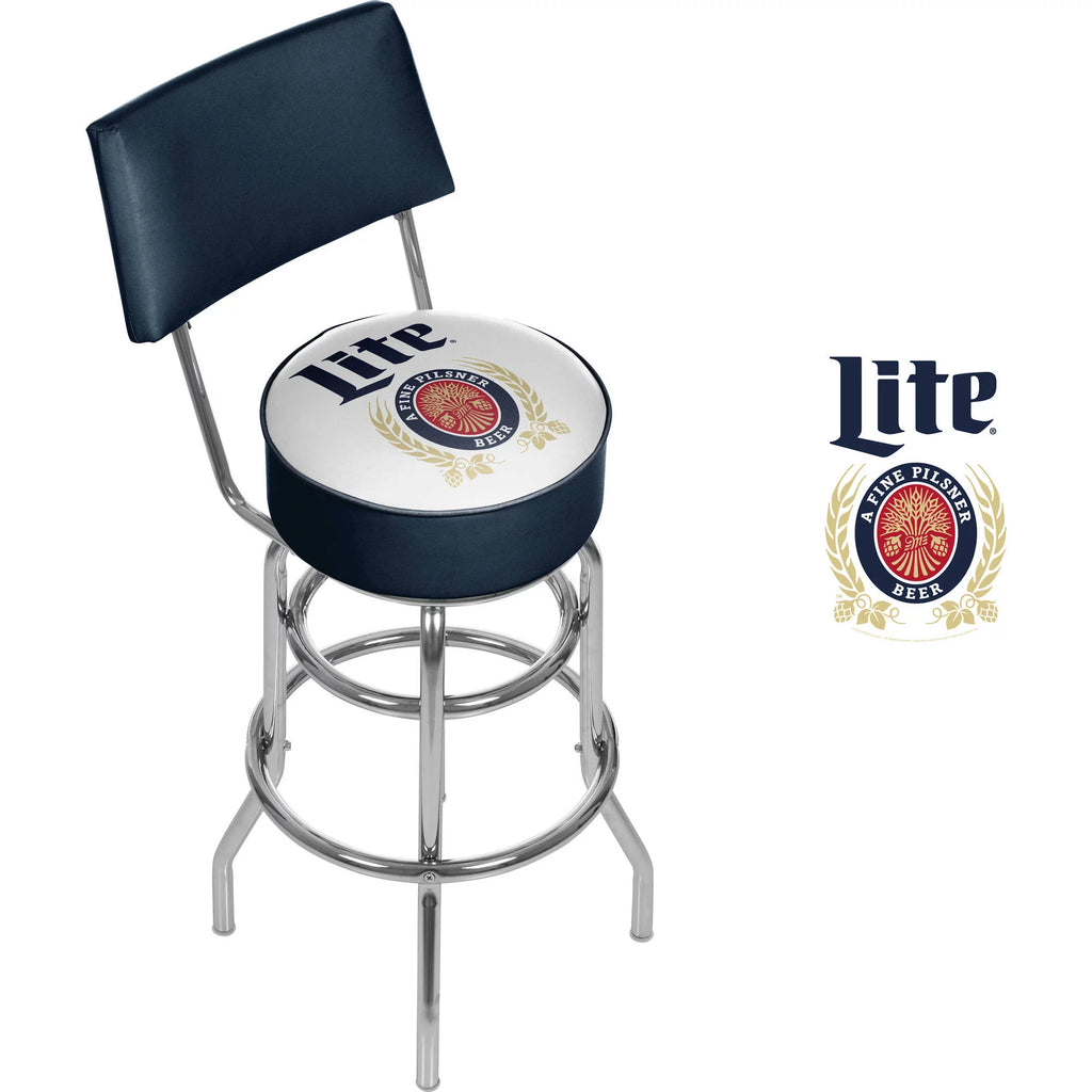 Swivel Bar Stool with Back N422727