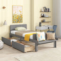 Queen Size Tufted Upholstered Bed Frame N680