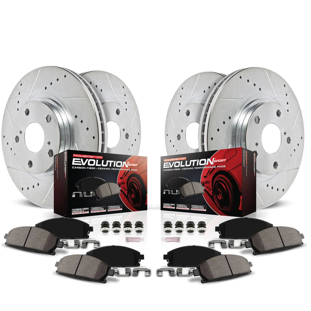 Front and Rear Z23 Evolution Sport Brake Kit E60968