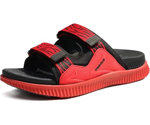 Mens Orthotic Sandals Athletic Recovery Sport Slides Adjustable Strap Open Toe Walking Sandals O68521