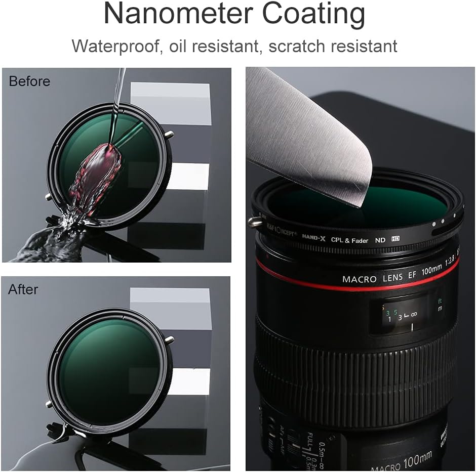 62mm Variable ND and CPL Filter 2 in 1 S705491