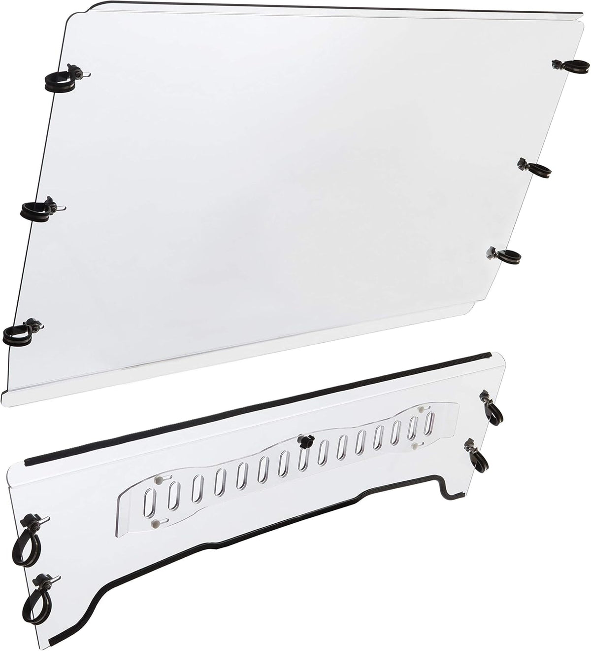 Front Vented Scratch Resistant Windshield X3422