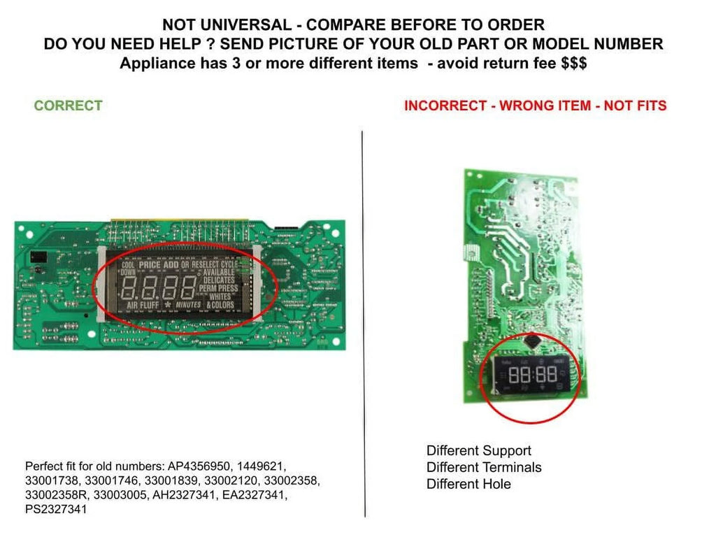 Electronic Control Board K1349