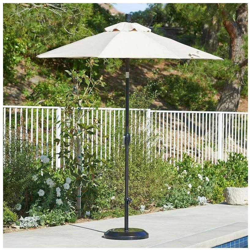 7.5 ft. Bronze Aluminum Market Patio Umbrella W944388
