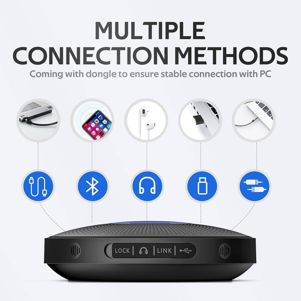 Bluetooth Speakerphone with 4 Directional Mics S7054
