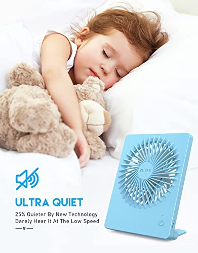 Black Rechargeable Portable Desk Fan A783