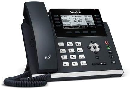 IP Phone 10 Pack 3.7-Inch Graphical Display Dual-Port Gigabit Ethernet PoE I24059